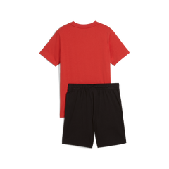 Ess 2 Color No. 1 Logo Tee And Shorts Set B