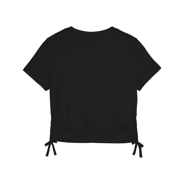 Essentials Metallic Knotted Tee