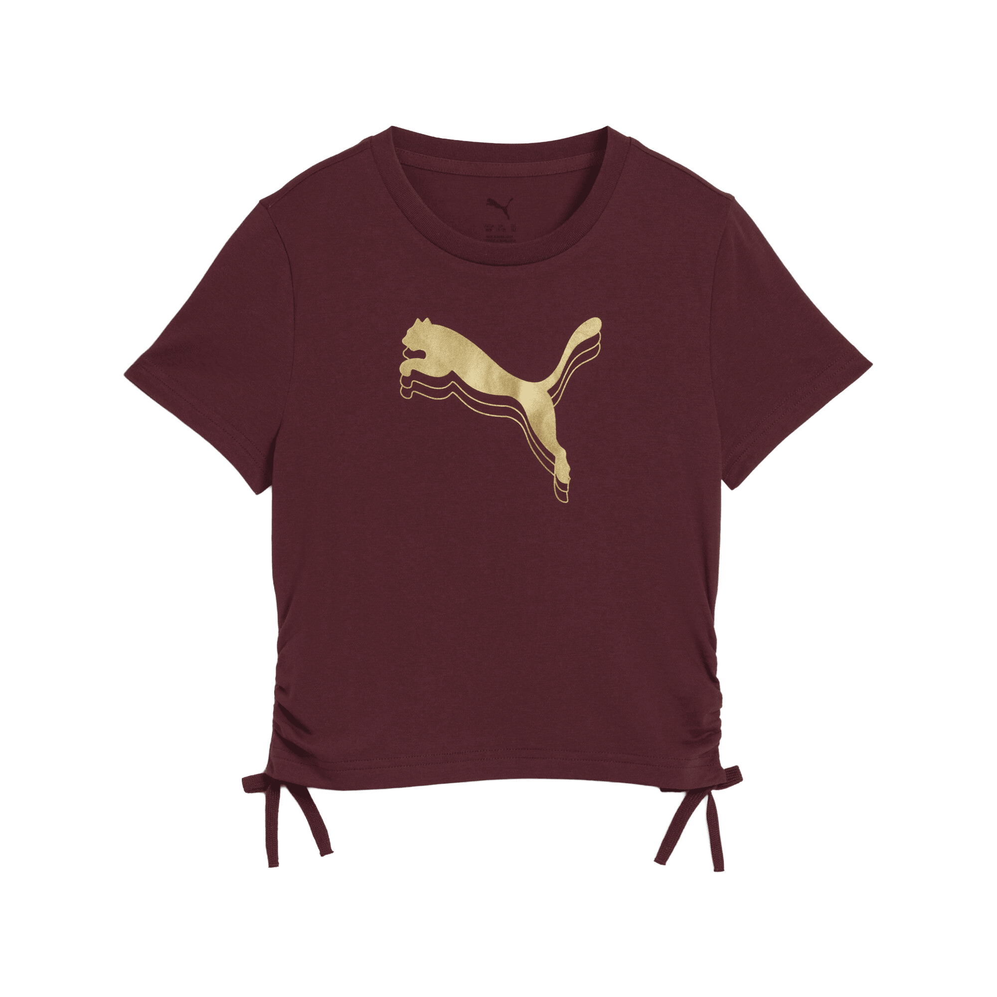 Essentials Metallic Knotted Tee