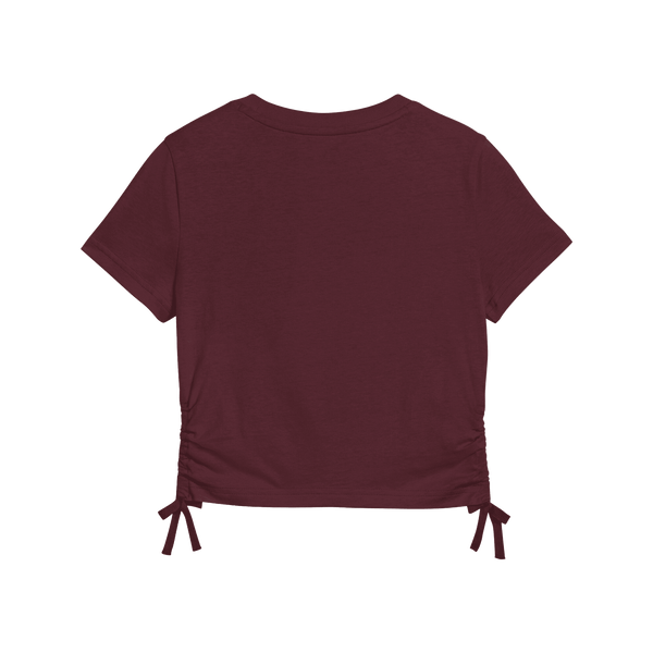 Essentials Metallic Knotted Tee
