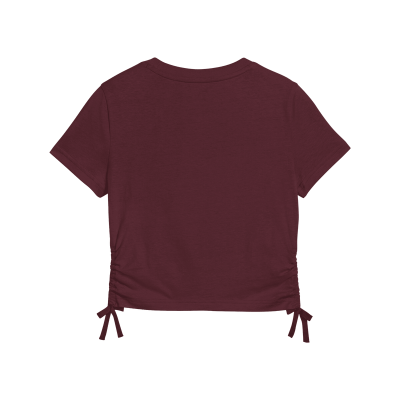 Essentials Metallic Knotted Tee