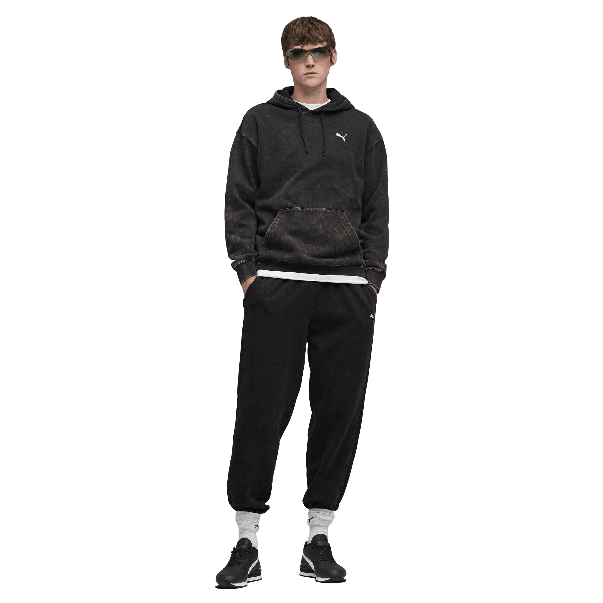 Puma Essentials Elevated Relaxed Wash Hoodie