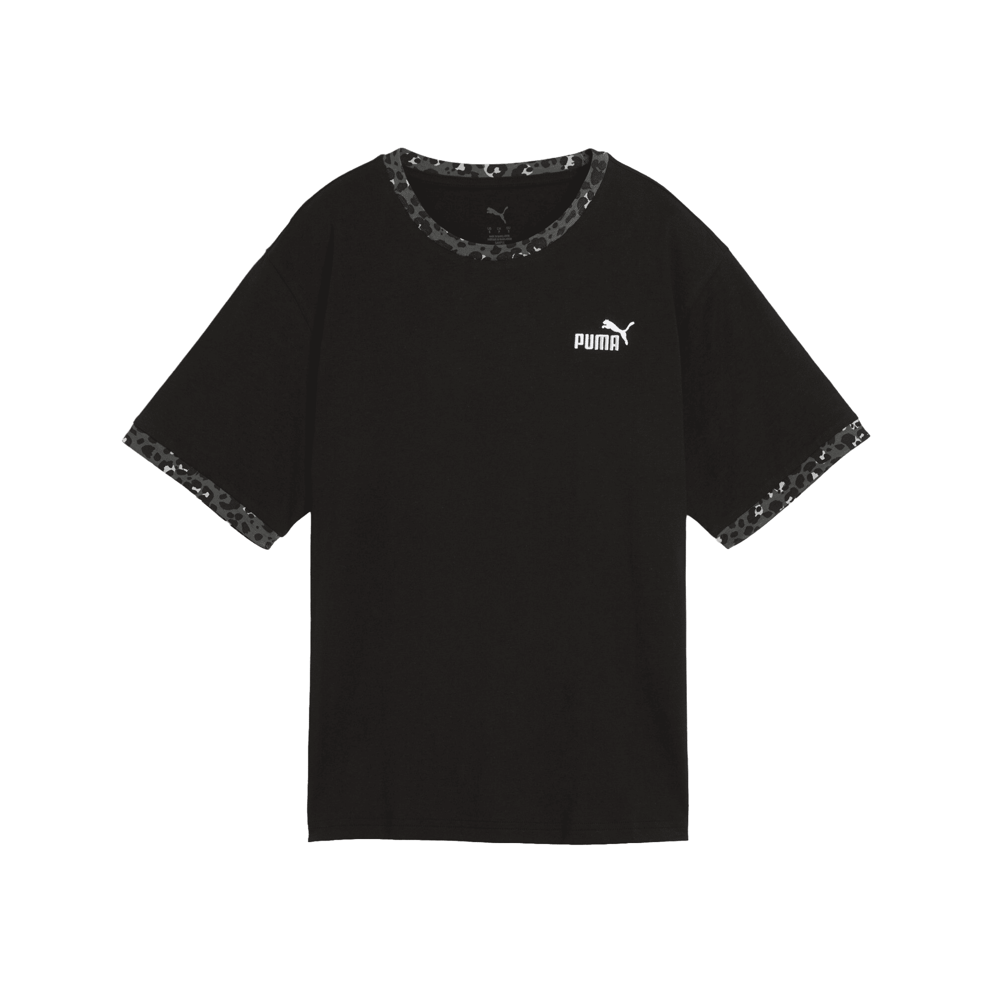 Essentials Animal Print Relaxed Tee