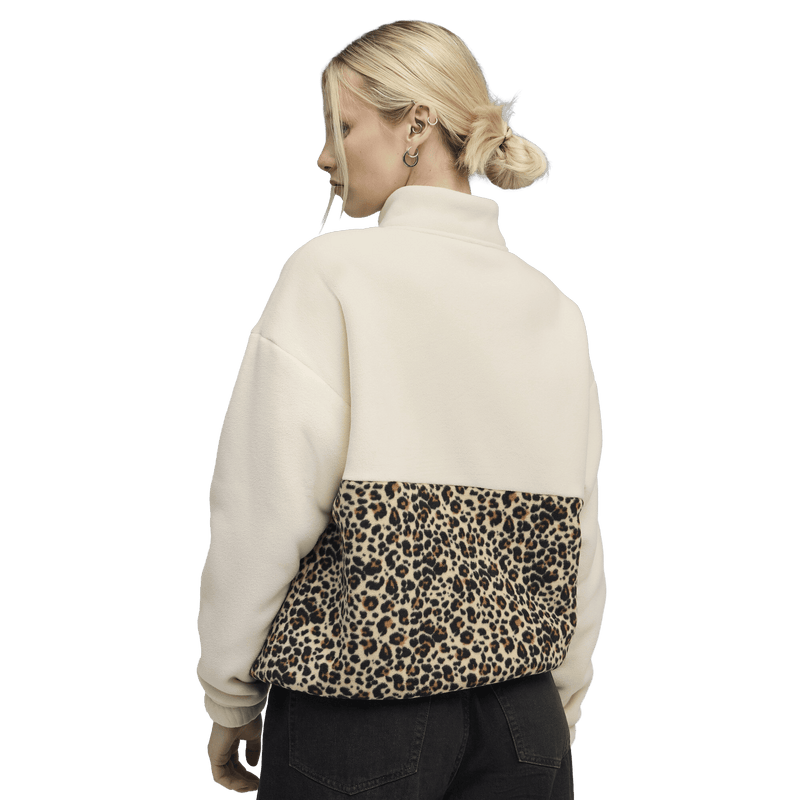 Essentials Animal Print Relaxed Crew