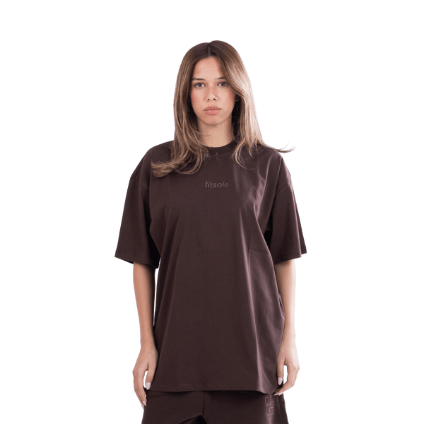Fitsole Brown T-Shirt