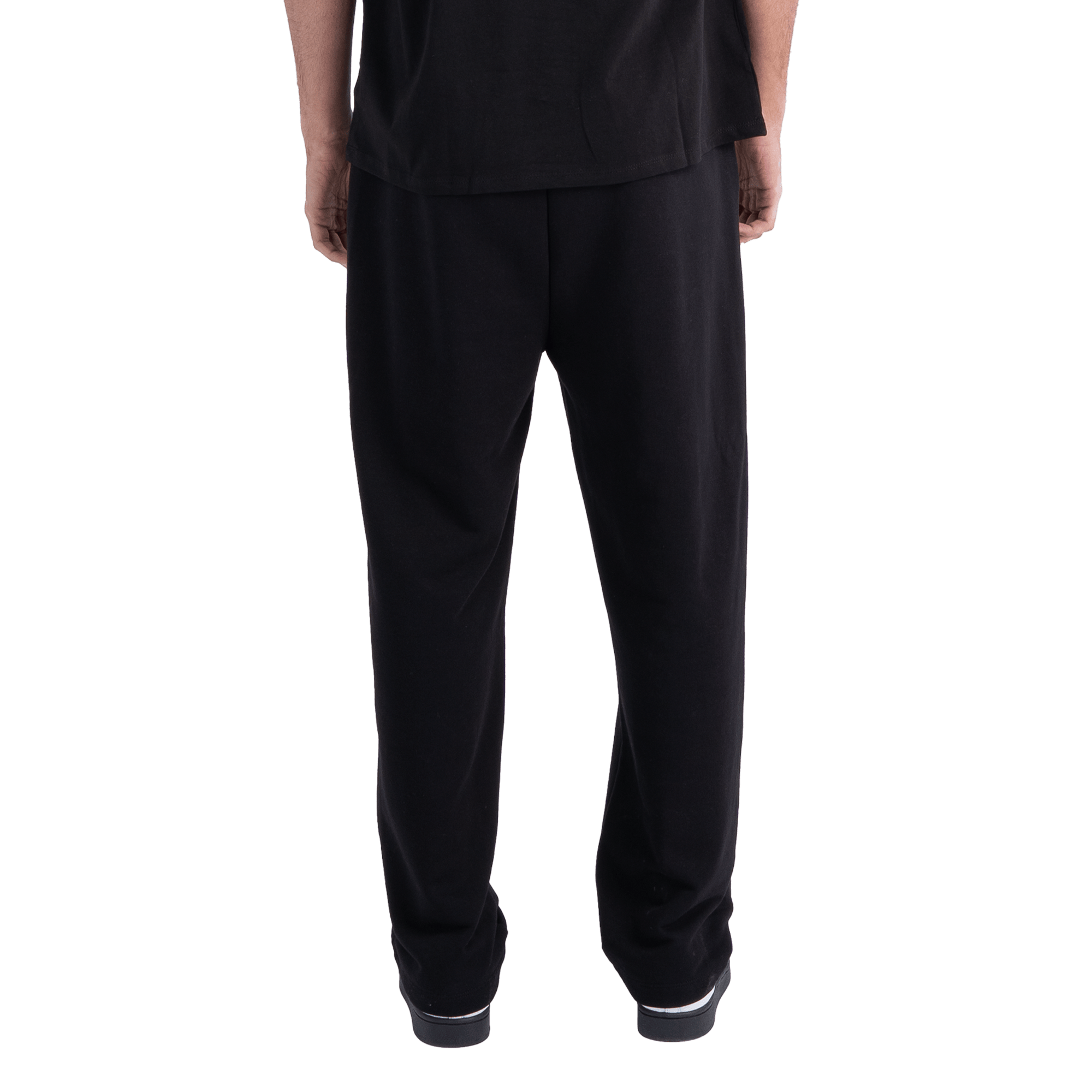 Fitsole Black Wide Leg Sweatpants