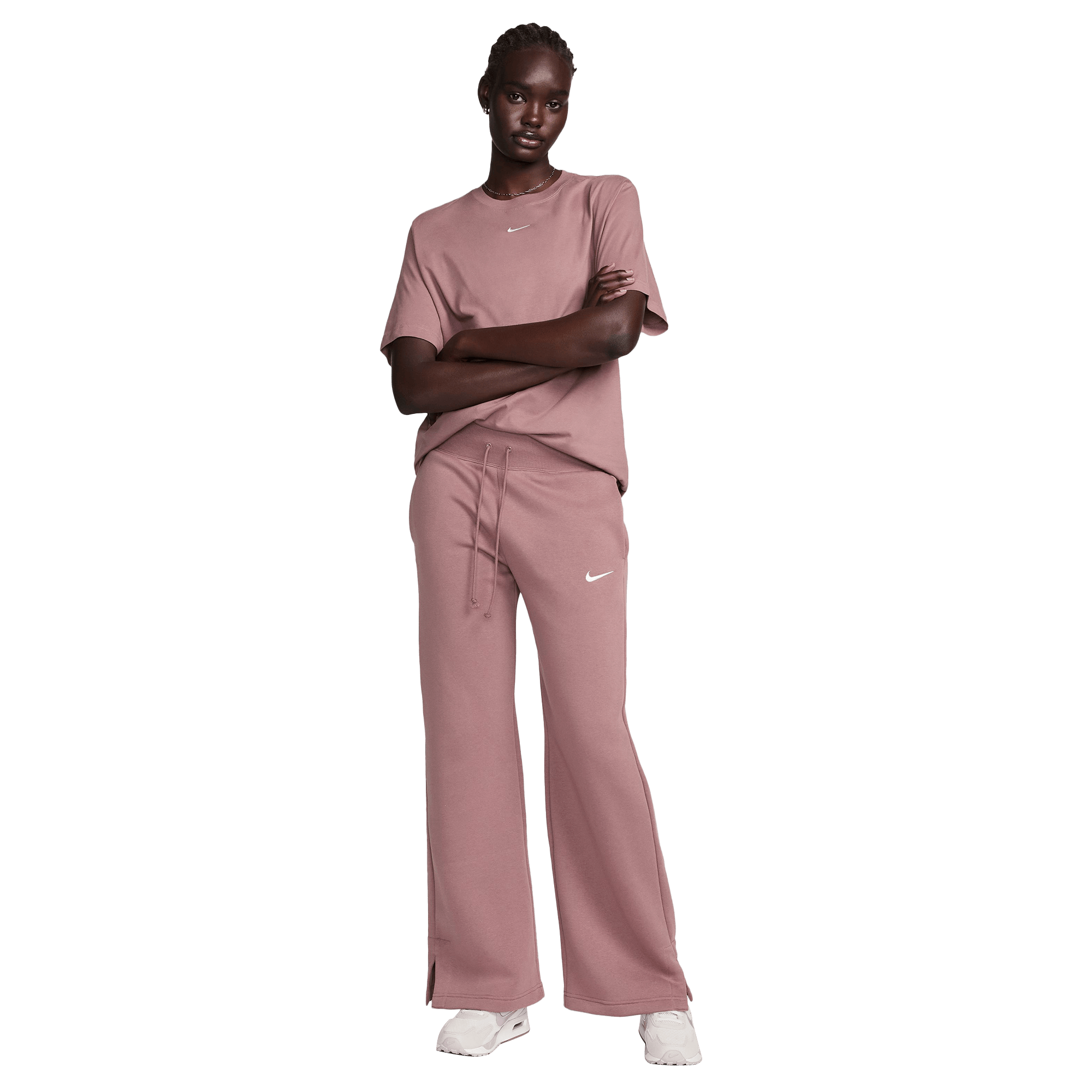 W Nsw Phnx Flc Hr Pant Wide