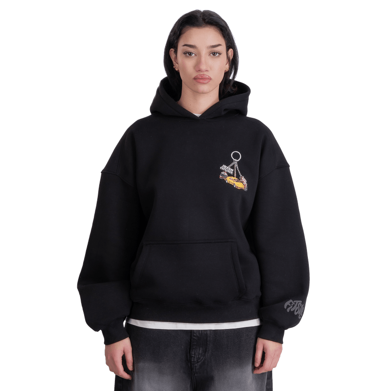 Fitsole Key Chain Black Hoodie