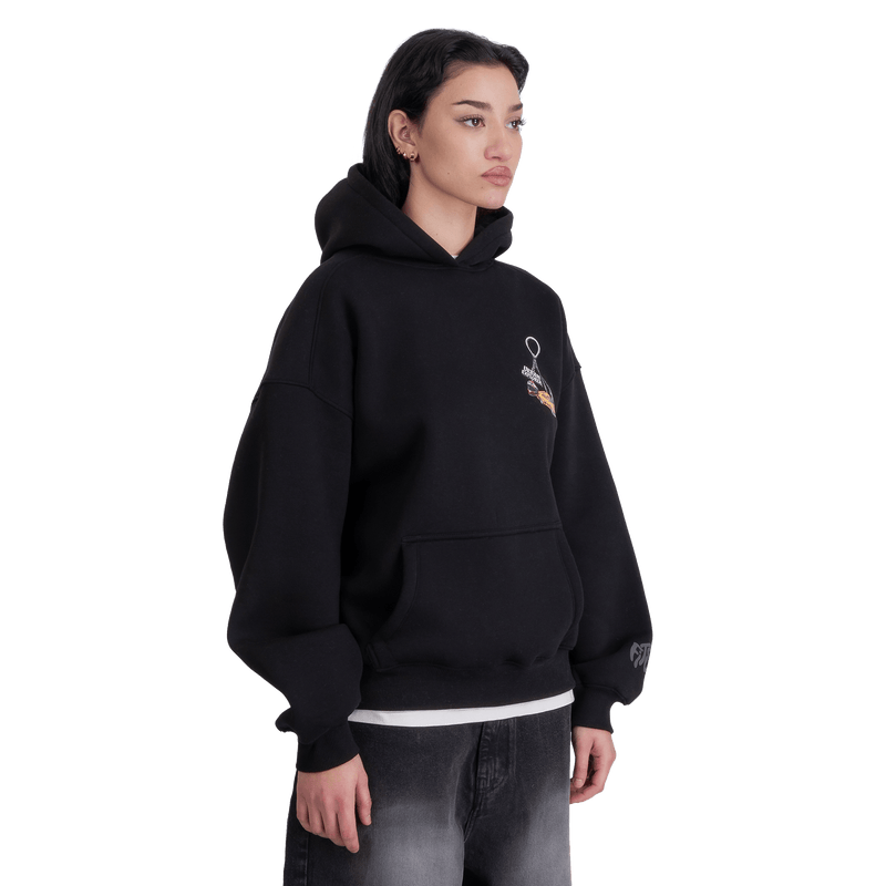 Fitsole Key Chain Black Hoodie