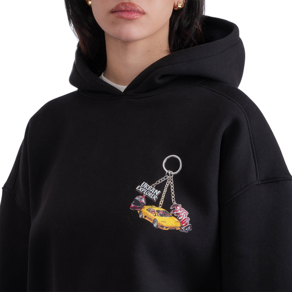 Key Chain Black Hoodie