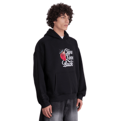 Give Love Back Black Hoodie