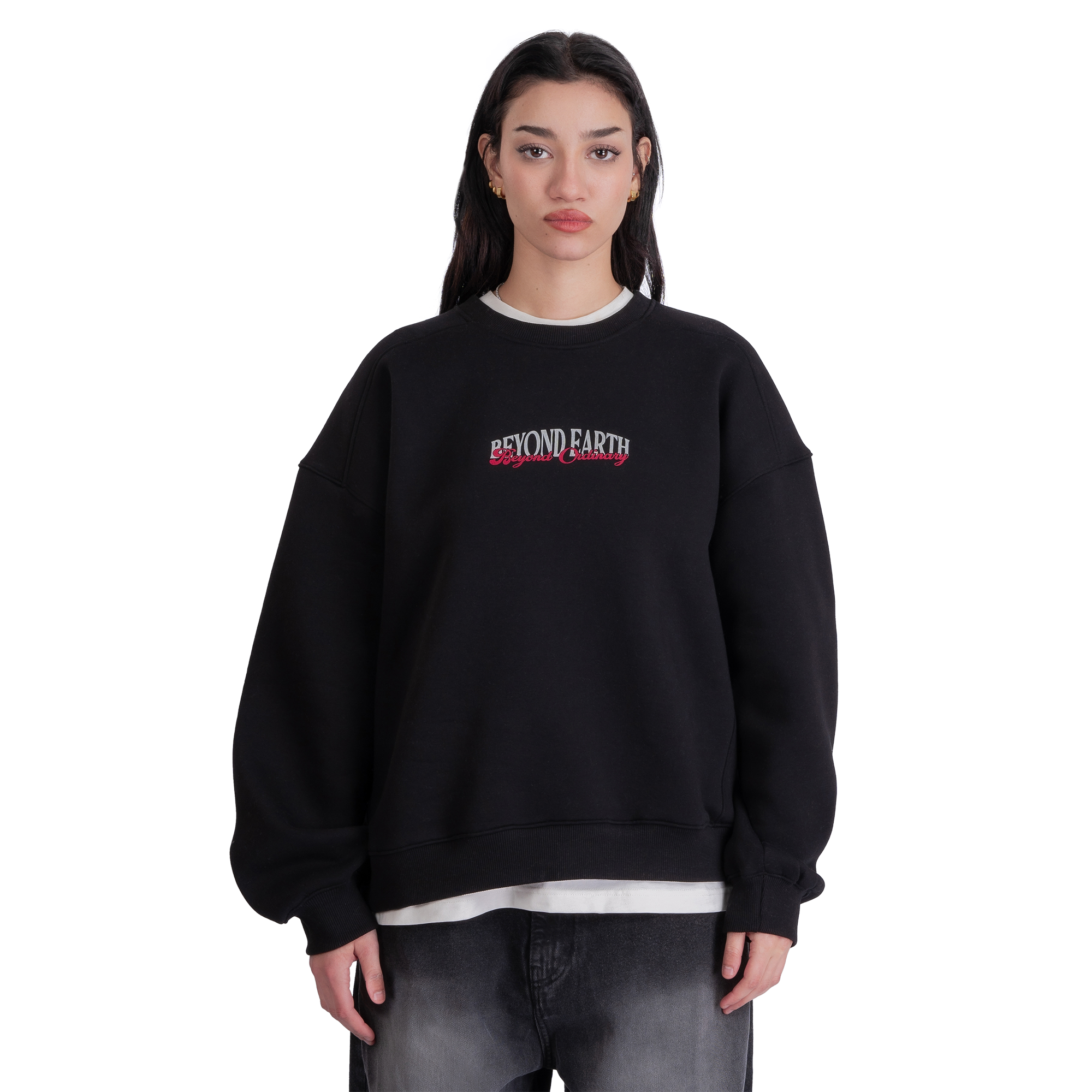 Byond Earth Black Sweatshirt