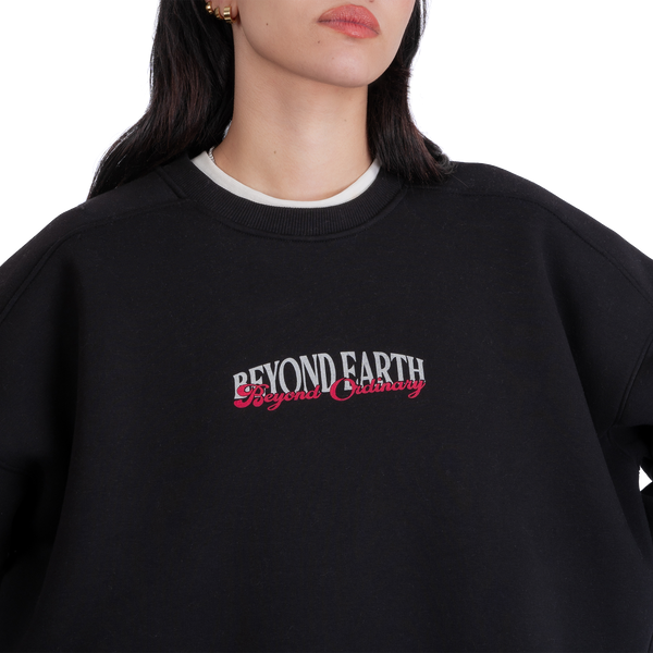 Byond Earth Black Sweatshirt