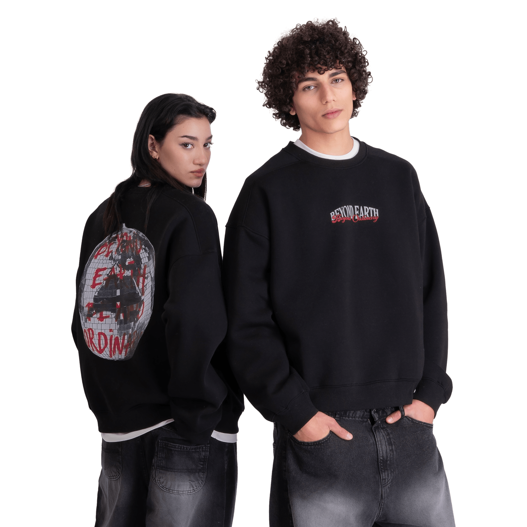 Byond Earth Black Sweatshirt