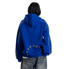 Y2k Blue Hoodie