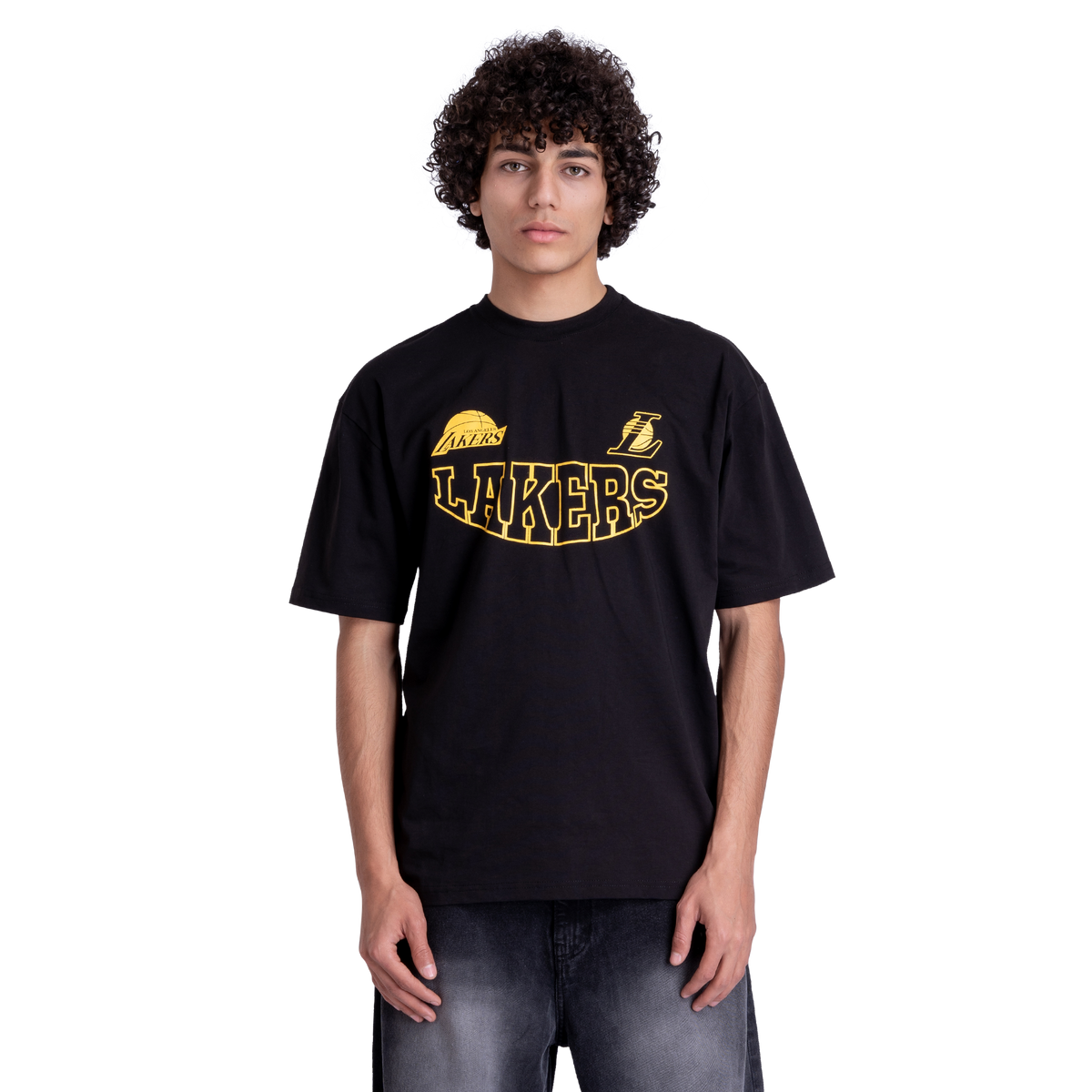 Lakers Front Print Tee