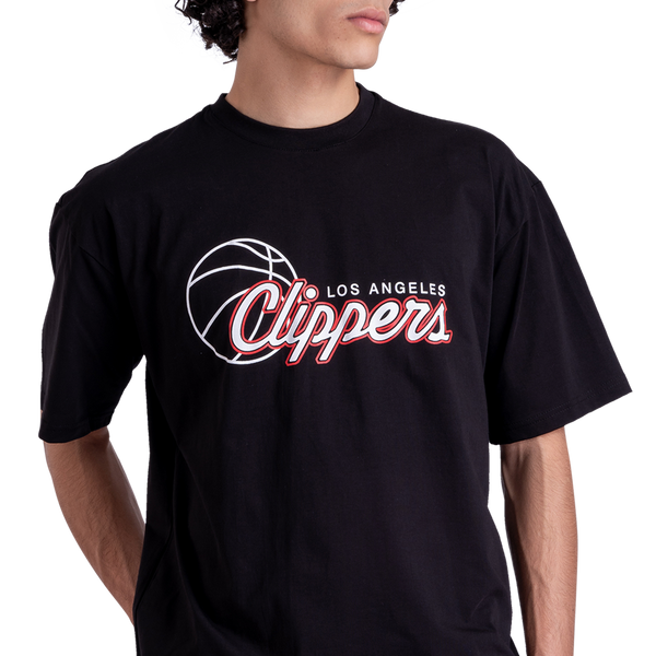 Clippers  Front Printed Black Tee