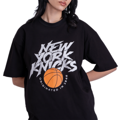 KNICKS Front Print Tee