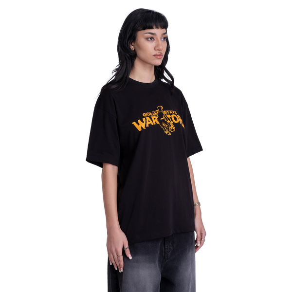 GSW002 Front Printed Black Tee