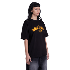 GSW002 Front Printed Black Tee