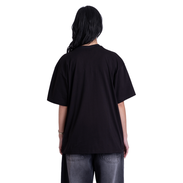 GSW002 Front Printed Black Tee