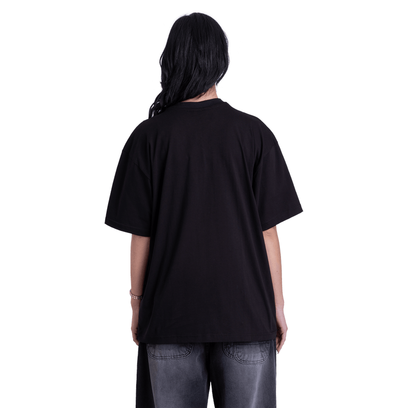 Golden State Warriors Front Printed Black T-Shirt
