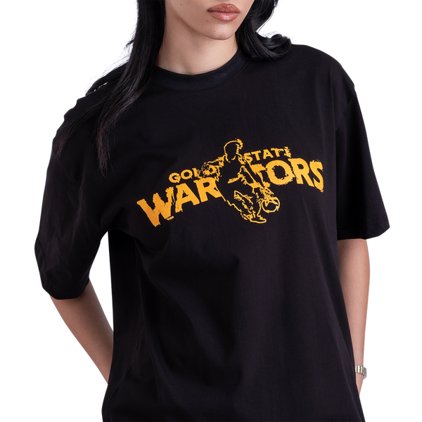 GSW002 Front Printed Black Tee