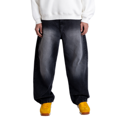 Fitsole Stone Wash Black Pants