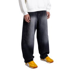 Fitsole Stone Wash Black Pants