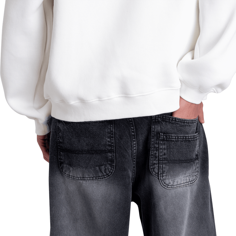Fitsole Stone Wash Black Pants