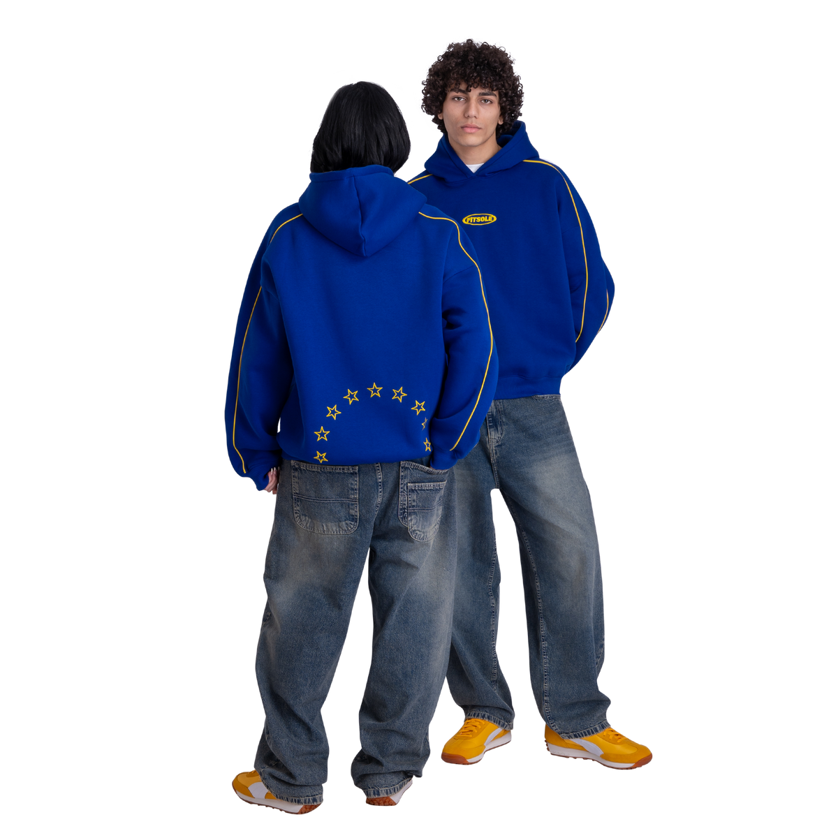 Denim Blue Skaters Pants