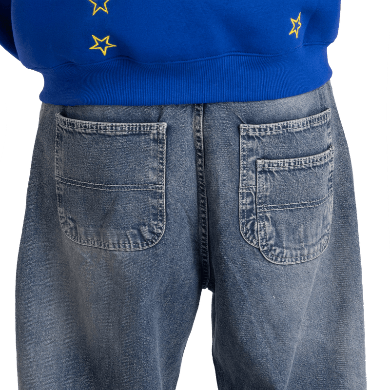 Denim Blue Skaters Pants