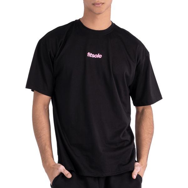 Fitsole Black T-shirt