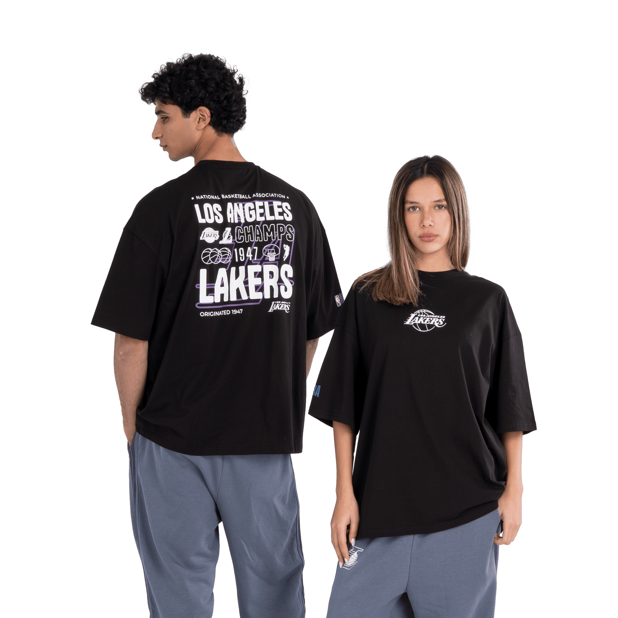 Lakers fast break icons t-shirt