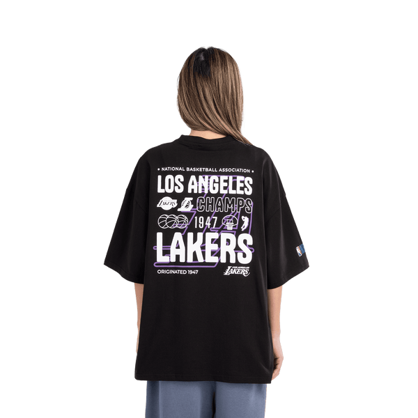Lakers fast break icons t-shirt