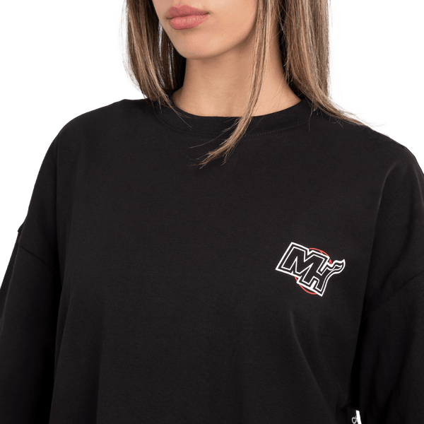 Miami heat court flames t-shirt