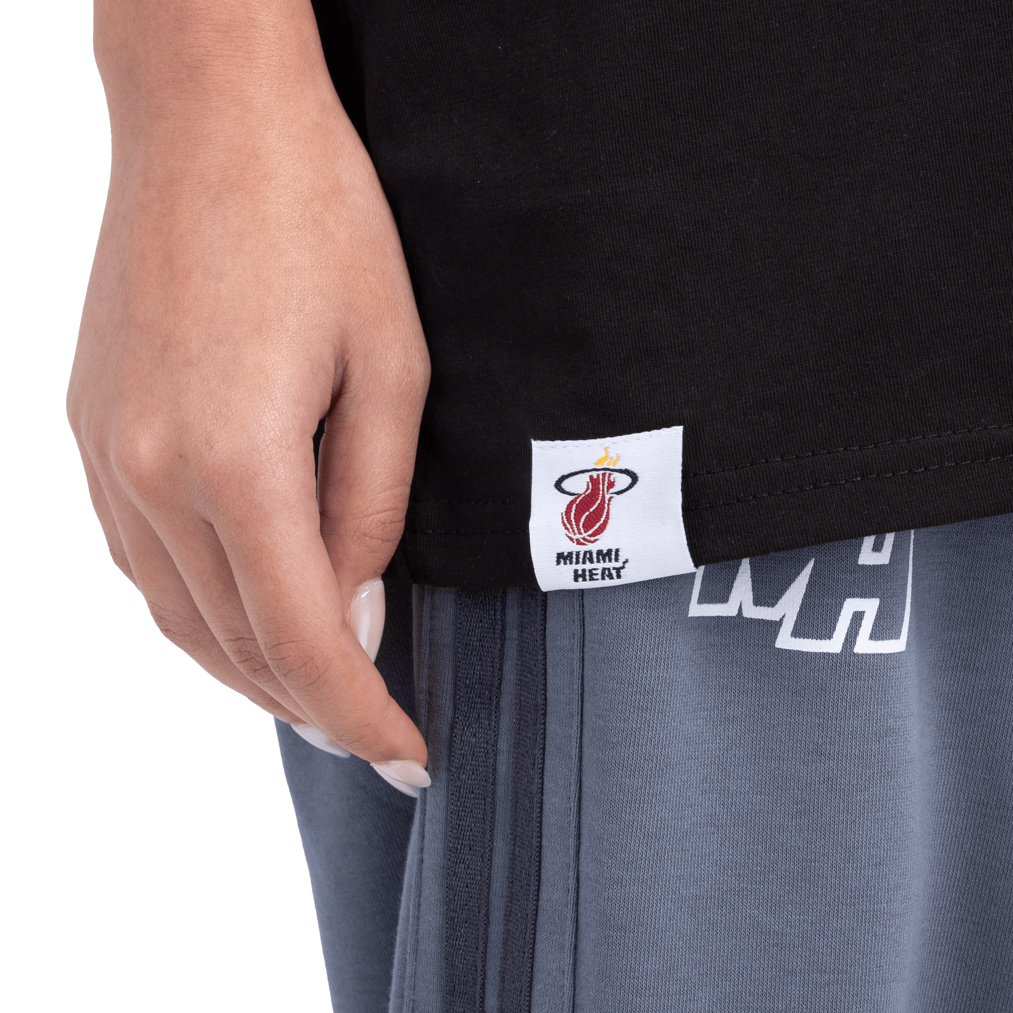 Miami heat court flames t-shirt