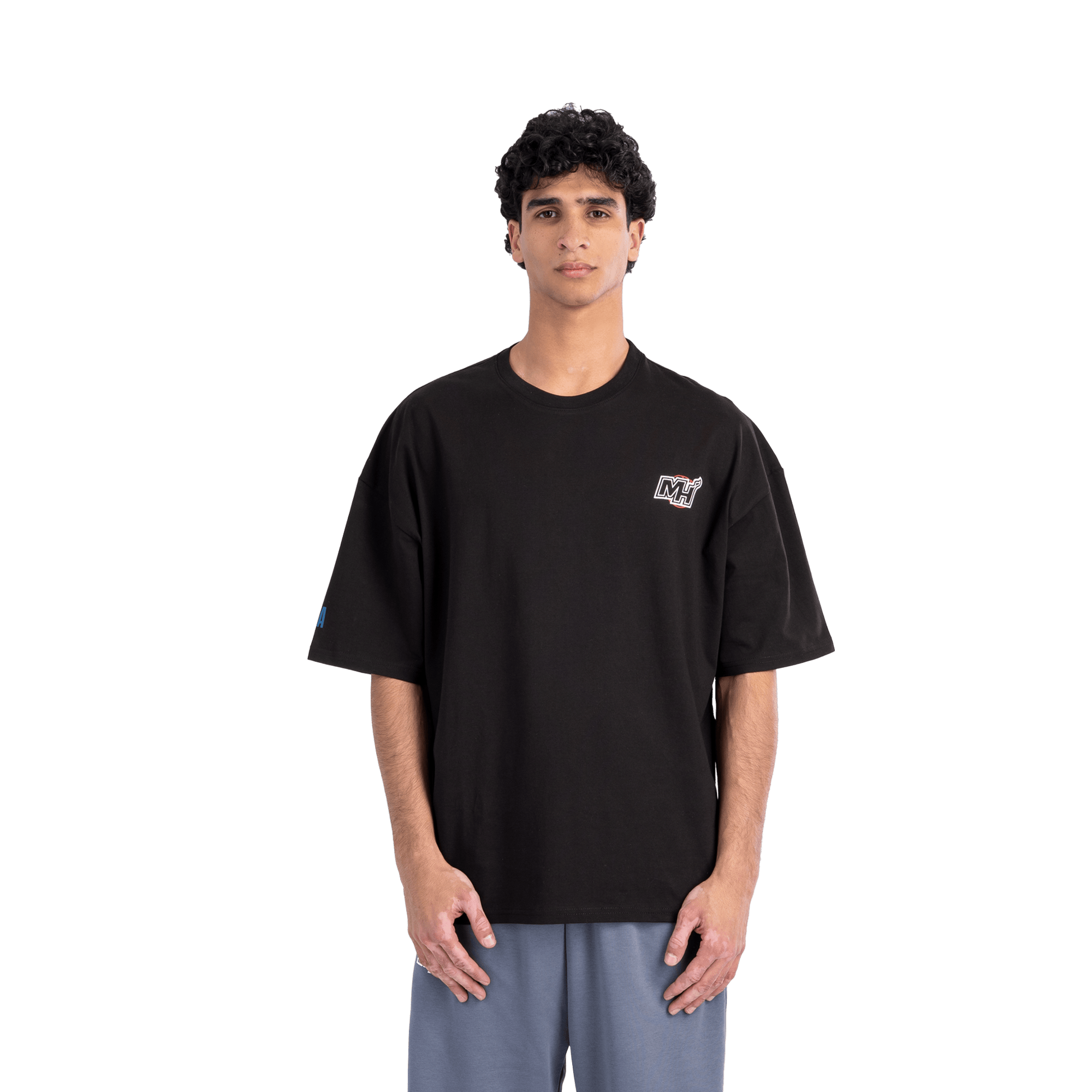 Miami heat court flames t-shirt