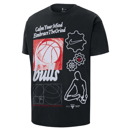 Nike NBA Chicago Bulls Max90 Short Sleeve T-Shirt – Men's