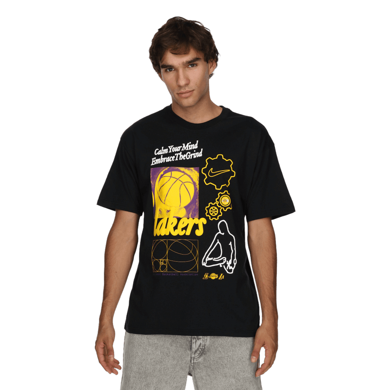 Nike NBA Los Angeles Lakers Max90 Short Sleeve T-Shirt – Men's