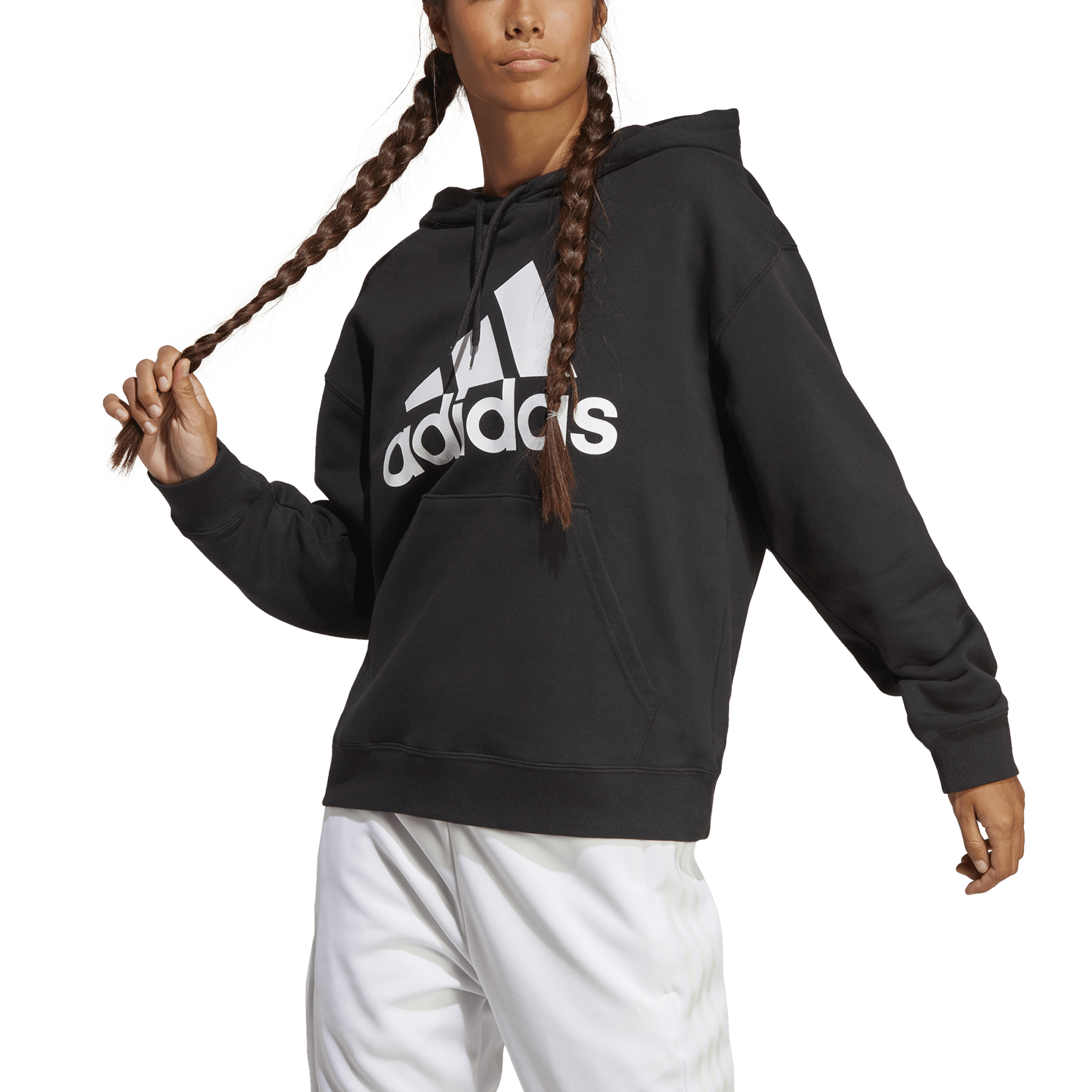 Essentials Big Logo Oversized French Terry Hoodie (W)