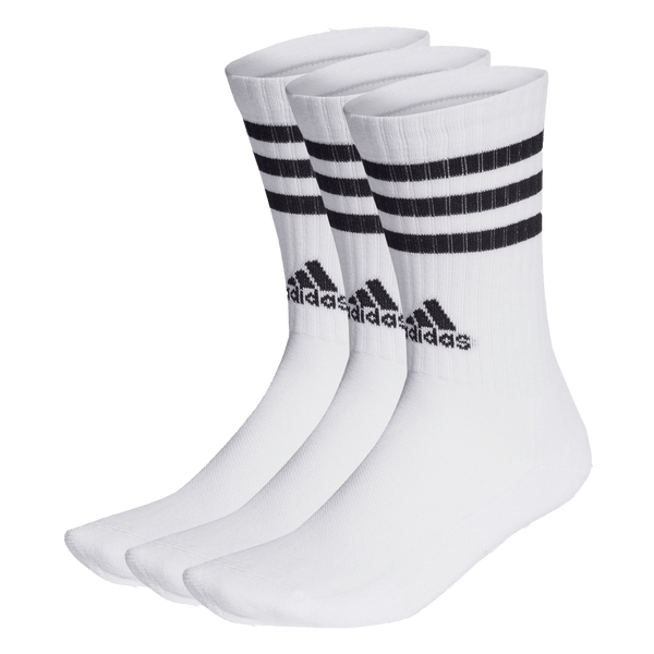 3-Stripes Cushioned Crew Socks 3 Pairs