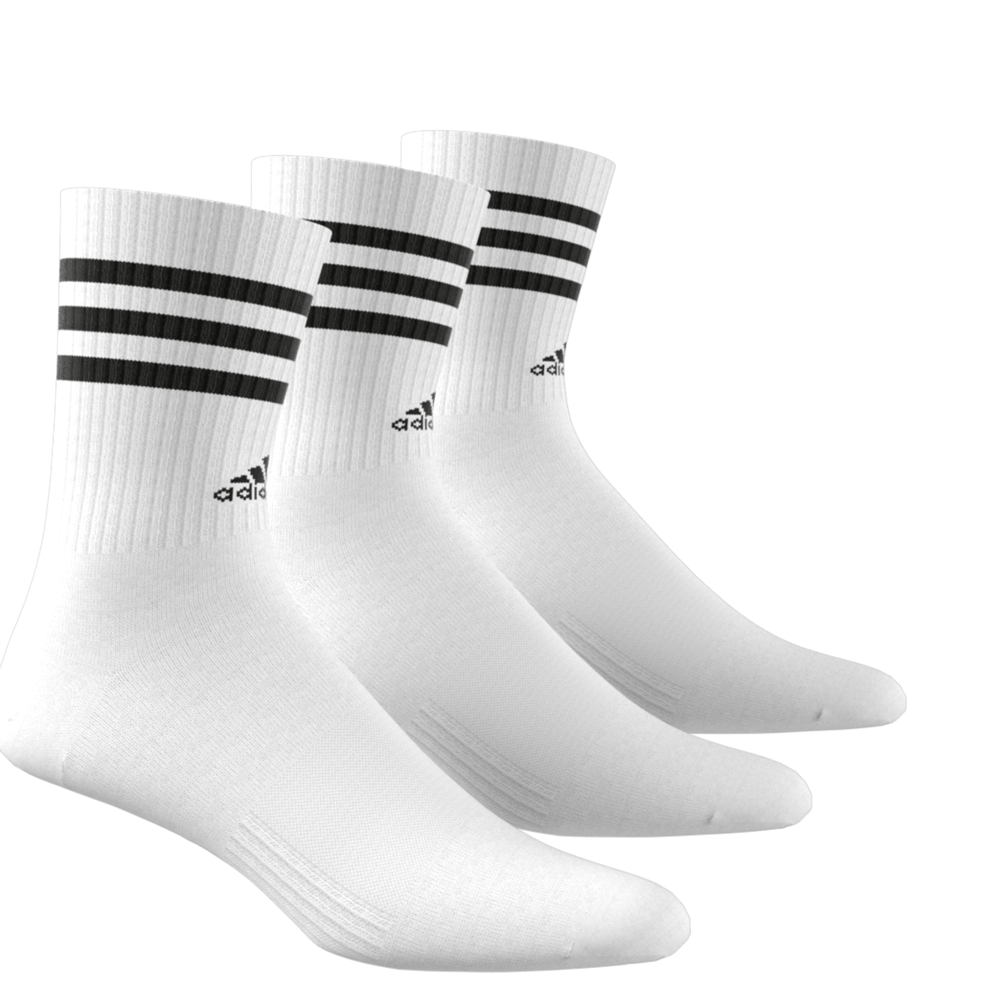 3-Stripes Cushioned Crew Socks 3 Pairs
