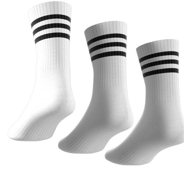 3-Stripes Cushioned Crew Socks 3 Pairs