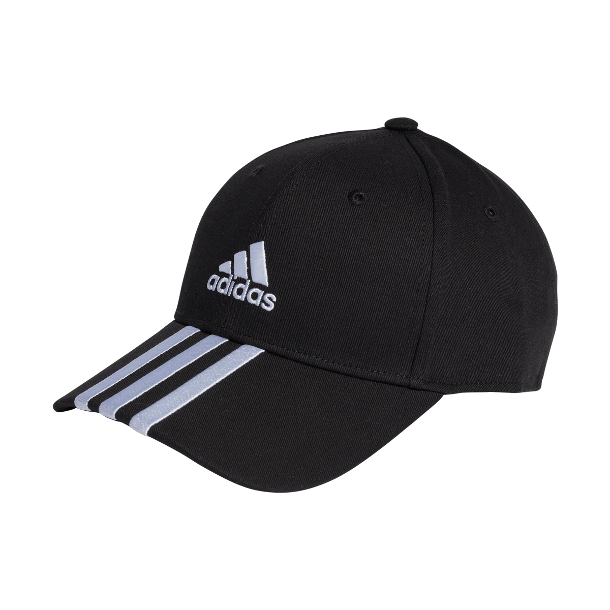 3-Stripes Cotton Twill Baseball Cap