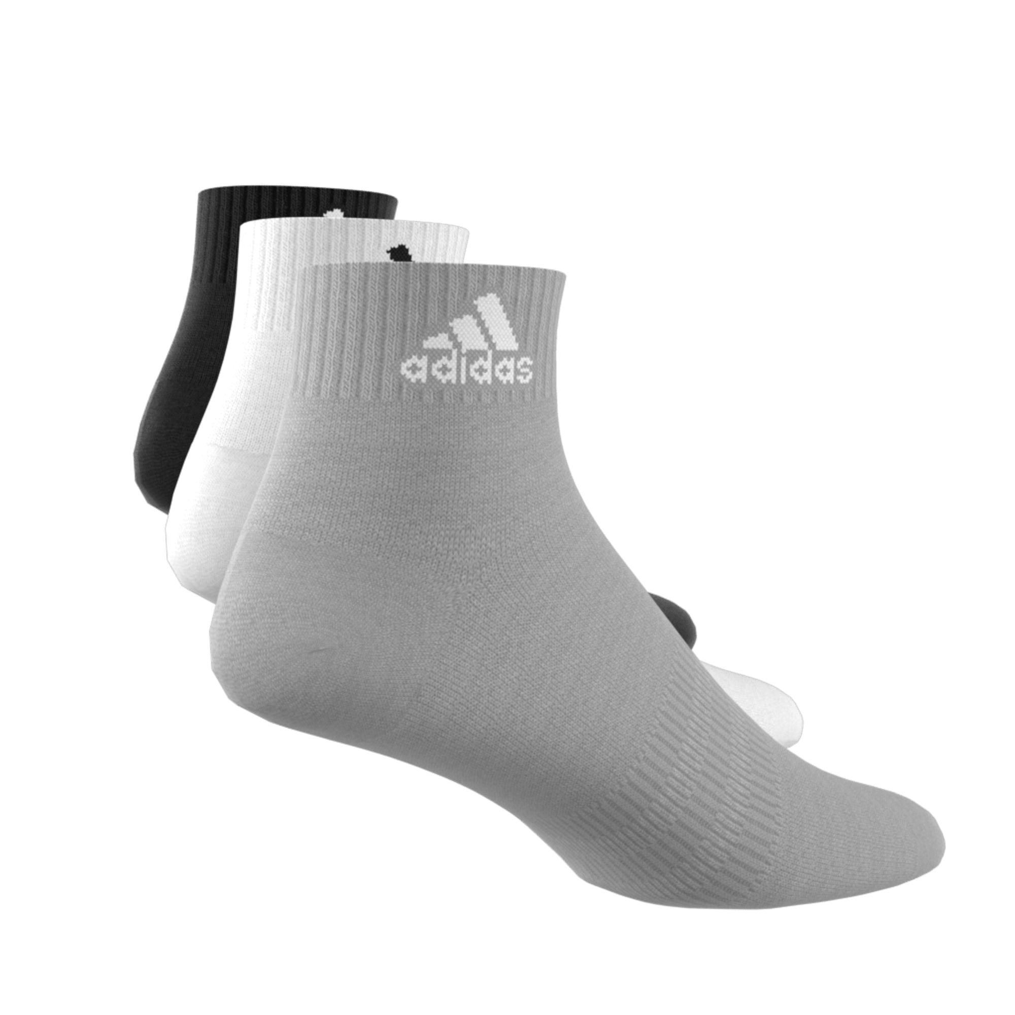Cushioned Sportswear Ankle Socks 3 Pairs