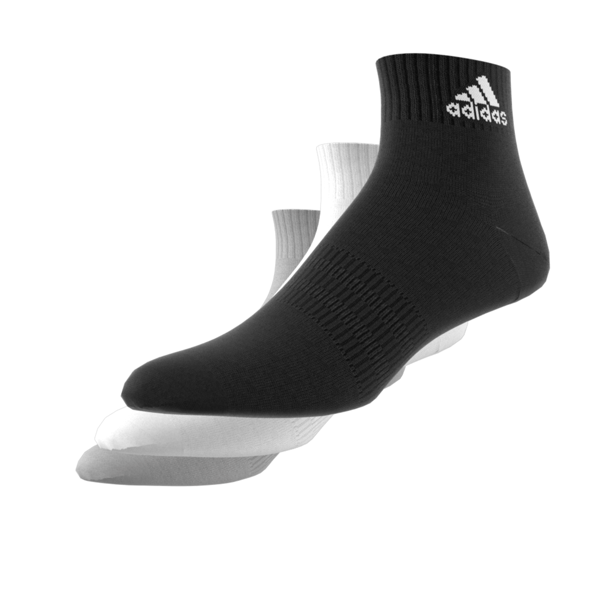 Cushioned Sportswear Ankle Socks 3 Pairs