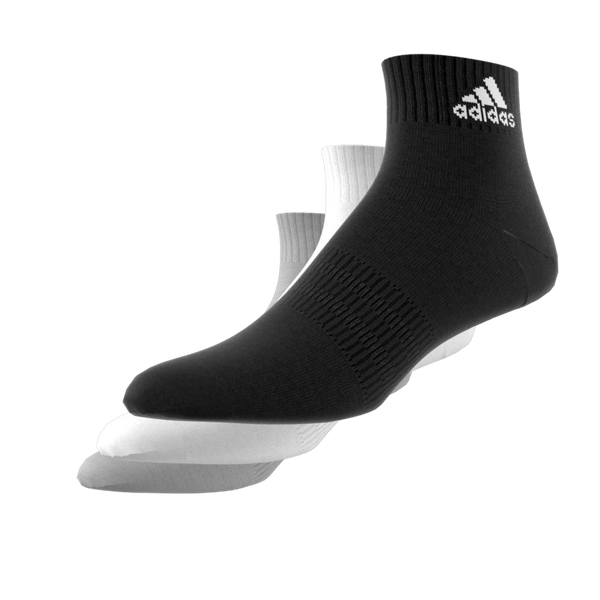 Cushioned Sportswear Ankle Socks 3 Pairs