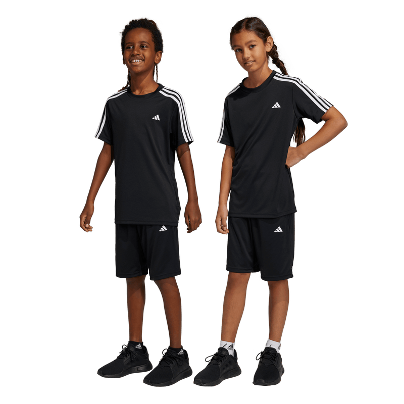Adidas Train Essentials 3-Stripes T-Shirt Set – Kids