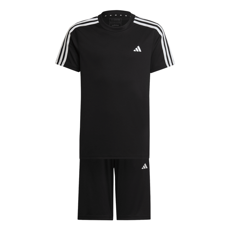 Adidas Train Essentials 3-Stripes T-Shirt Set – Kids
